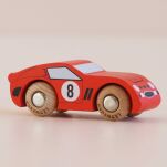 Kolekcjonerski samochodzik GT25 Finley wyścigowe drewniane auto Le Toy Van - 3