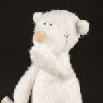 Pluszowy biały Miś Ach Good! 25 cm pierwsza przytulanka dla dzieci sigikid - 7