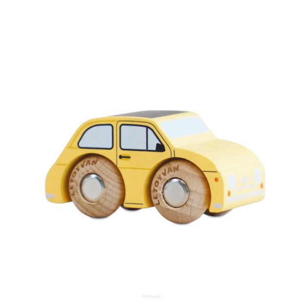 Kolekcjonerski samochodzik GT60 Fifi osobowe drewniane auto Le Toy Van