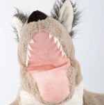 Pluszowa pacynka Wilk maskotka teatrzyk zabawka przytulanka dzieci sigikid - 6