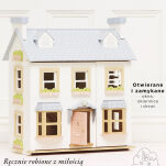 Drewniany domek dla lalek Mayberry Manor, zabawka dla dzieci, Le Toy Van - 2
