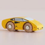 Kolekcjonerski samochodzik GT80 Lando wyścigowe drewniane auto Le Toy Van - 3