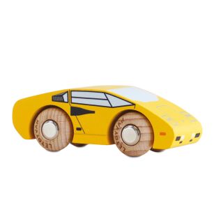 Kolekcjonerski samochodzik GT80 Lando wyścigowe drewniane auto Le Toy Van