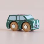 Kolekcjonerski samochodzik GT45 Molly osobowe drewniane auto Le Toy Van - 3