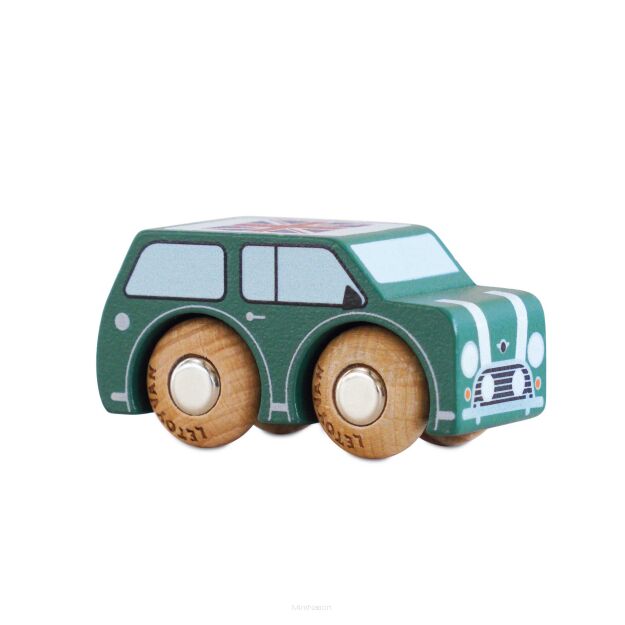 Kolekcjonerski samochodzik GT45 Molly osobowe drewniane auto Le Toy Van
