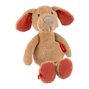 Pierwsza przytulanka bawełniana Piesek Natural Friends zabawka 29cm sigikid