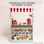 Drewniane pieczywo w skrzynce, zabawka dla dzieci, stragan sklep Le Toy Van - 5