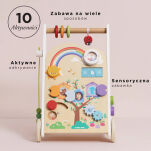 Drewniany chodzik edukacyjny, pchacz, sensoryczna zabawka dzieci Le Toy Van - 2