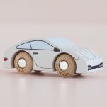 Kolekcjonerski samochodzik GT90 Poppy wyścigowe drewniane auto Le Toy Van - 3