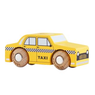 Kolekcjonerski samochodzik GT245 Trixie taksówka drewniane auto Le Toy Van