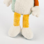 Pierwsza przytulanka pluszowy Miś Polarny 31cm patchworkowa zabawka sigikid - 4