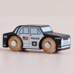 Kolekcjonerski samochodzik GT255 Sam policja drewniane auto Le Toy Van - 3