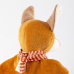 Pierwsza przytulanka komforter Lisek zielony maskotka dla dzieci sigikid - 7