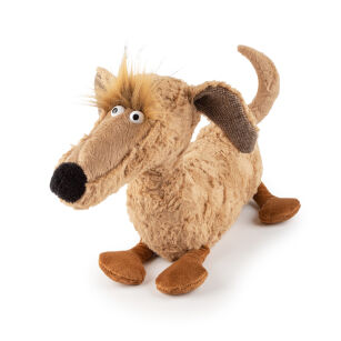 Przytulanka Jamnik Krótkowłosy 36cm pluszowa zabawka sigikid