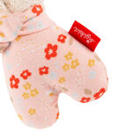 Pierwsza przytulanka grzechotka Króliczek dla dzieci różowy 15 cm sigikid - 5