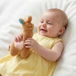 Pluszowa pierwsza przytulanka Lama grzechotka dla dzieci maskotka sigikid - 2