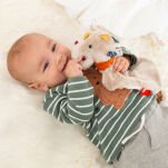 Pierwsza przytulanka komforter Smok pluszowa maskotka dla dzieci sigikid - 7