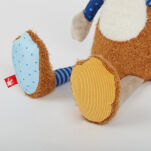 Pierwsza przytulanka pluszowy Lis 39cm patchworkowa maskotka dzieci sigikid - 5