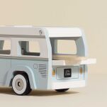 Drewniany kamper retro, wakacyjny samochód, zabawka dla dzieci, Le Toy Van - 3