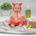 Duża lalka do kąpieli Anna 36cm, bobas zabawka do wody, Lillan & Friends - 7