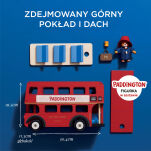 Paddington drewniany piętrowy autobus zabawka dla dzieci auto Le Toy Van - 4