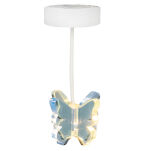 Oświetlenie domku dla lalek zestaw Lampa Motyl i pufa wyposażenie Lundby - 3