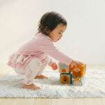 Zestaw miękkie kostki do zabawy wielofunkcyjna zabawka rozwojowa sigikid - 4