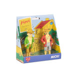 Figurki Piraci zestaw do zabawy, Pippi Langstrumpf pirat zabawka dla dzieci - 2