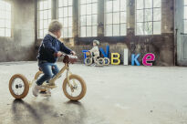 Pierwszy rowerek trójkołowy dziecięcy biegowy 2w1 kremowy matowy Trybike - 9