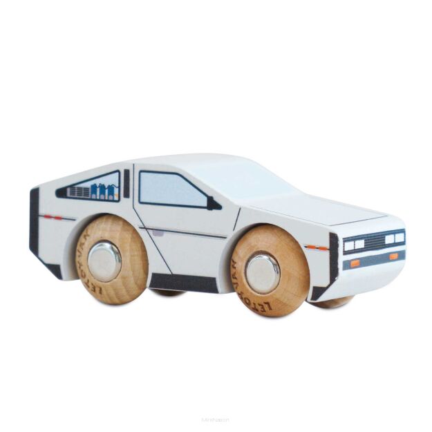 Kolekcjonerski samochodzik GT130 Dexter sportowe drewniane auto Le Toy Van