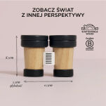 Drewniana lornetka zabawka sensoryczna dla dzieci kalejdoskop Le Toy Van - 4