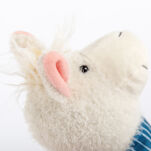 Pierwsza przytulanka patchworkowa Lama 29cm maskotka dla dzieci sigikid - 9