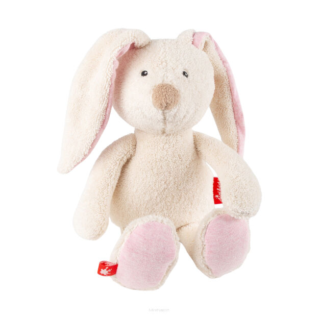 Pierwsza przytulanka bawełniana Króliczek Natural Friends 28cm sigikid