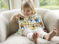 Drewniana układanka puzzle labirynt edukacyjna zabawka dla dzieci Pippi - 5