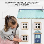 Drewniany domek dla lalek Bluebelle, zabawka dla dzieci, domki, Le Toy Van - 5