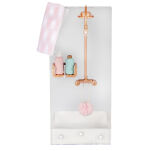 Zestaw prysznic do łazienki do domku dla lalek meble łazienkowe Lundby - 3