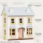 Zestaw umeblowany domek dla lalek Mayberry Manor zabawka lalki Le Toy Van - 11