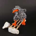 Przytulanka Ptak Kiwi maskotka zabawka dla dzieci sigikid - 7