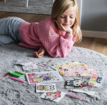 Zestaw naklejek do zabawy 70 sztuk, zabawka dla dzieci naklejki Hello Kitty - 3