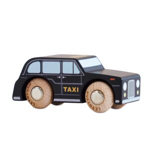 Kolekcjonerski samochodzik GT275 Bertie taksówka drewniane auto Le Toy Van