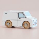 Kolekcjonerski samochodzik GT175 Frank osobowe drewniane auto Le Toy Van - 3