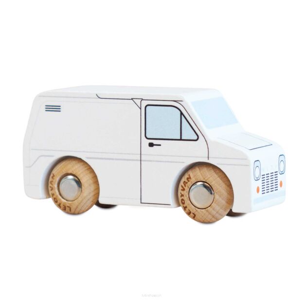 Kolekcjonerski samochodzik GT175 Frank osobowe drewniane auto Le Toy Van