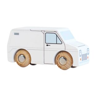 Kolekcjonerski samochodzik GT175 Frank osobowe drewniane auto Le Toy Van