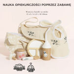 Drewniany zestaw do karmienia lalek, zabawa lalkami, dla dzieci, Le Toy Van - 4