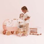 Drewniany zestaw do karmienia lalek, zabawa lalkami, dla dzieci, Le Toy Van - 8