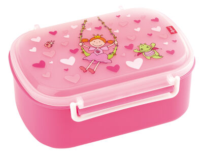 Pudełko śniadaniowe lunchbox z księżniczką  BPA free sigikid