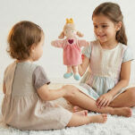 Pluszowa pacynka Księżniczka 35cm maskotka teatrzyk zabawka dzieci sigikid - 2