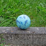 Gumowa piłka do zabawy Rekiny 12 cm zabawka rozwojowa dla dzieci sigikid - 5