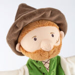 Pluszowa pacynka Rabuś 34cm maskotka teatrzyk lalka zabawka dzieci sigikid - 3