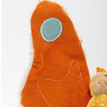 Przytulanka komforter pluszowy Motylek 28cm szeleścik szmatka sigikid - 4